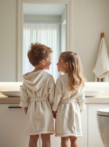 Bademantel für Kinder